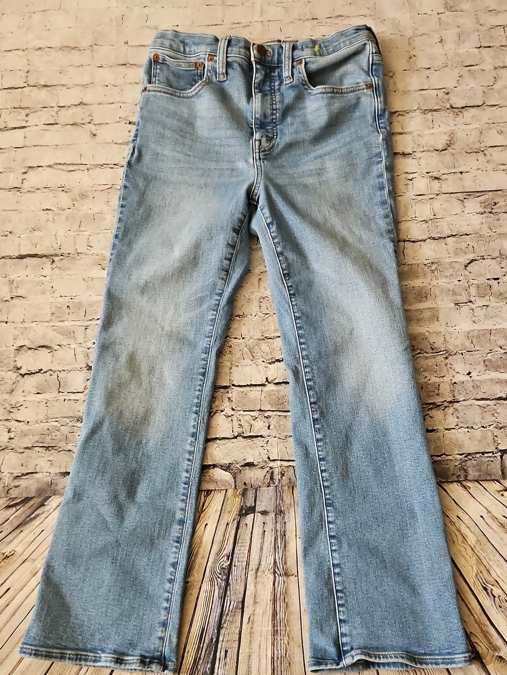 Madewell Cali Demi-boot Jeans Size 27